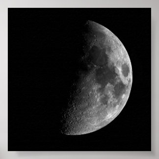 'Huge' Half Moon Print