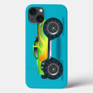 Huge Monster Truck Speedway-lover Design iPhone 13 Case