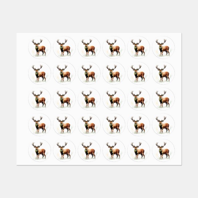 Huge Racked Deer  (Sheet)