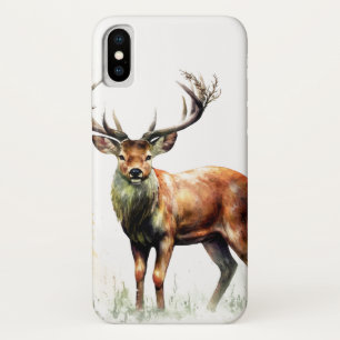 Huge Racked Deer iPhone X Case