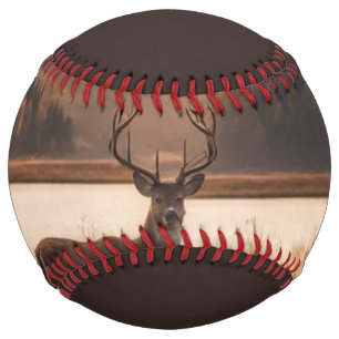 Huge Racked Deer on Mountain Lake Softball