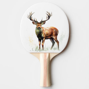 Huge Racked Deer Ping Pong Paddle