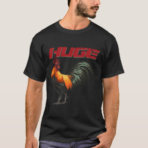 Huge Rooster Chicken Bird Fighting Erel T-Shirt