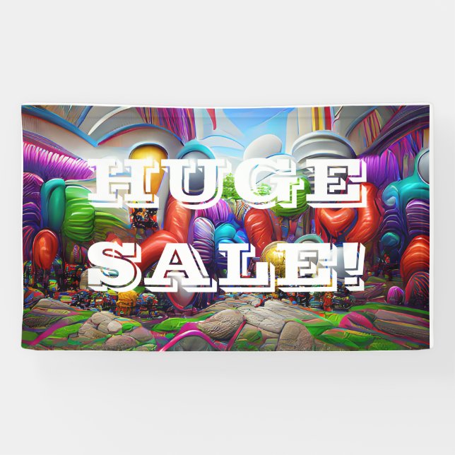 Huge sale Vinyl Banner 3' x 5' Banner (Horizontal)