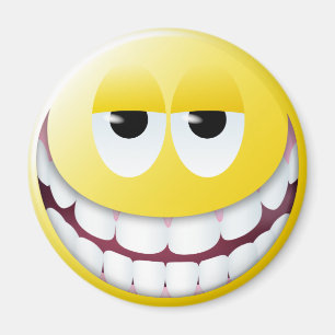 Huge Smile Face Magnet