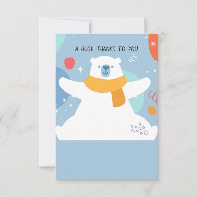 Huge Thank You Card (Front)