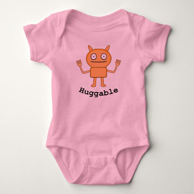 Huggable - Baby Jersey Bodysuit (Front)