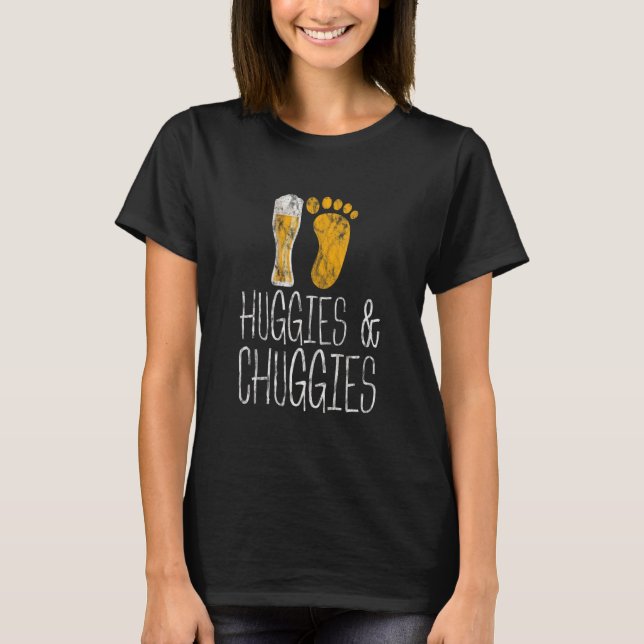 Huggies And Chuggies      T-Shirt (Front)