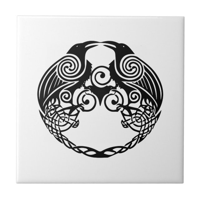 Huggin and muninn tile (Front)