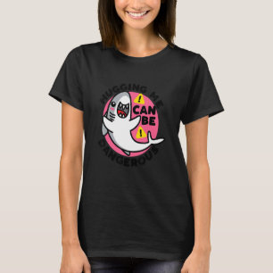Hugging Dangerous Shark Ocean Predator Sea Lif T-Shirt