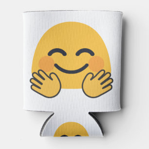 Hugging Emoji Can Cooler