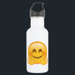 Hugging Face - Emoji 532 Ml Water Bottle<br><div class="desc">Hugging Face - Emoji</div>