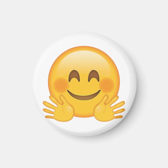 Hugging Face - Emoji Magnet (Front)