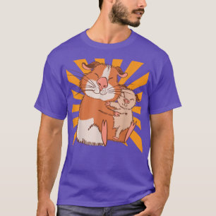 Hugging Guinea Pig Mum T-Shirt