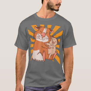 Hugging Guinea Pig Mum T-Shirt