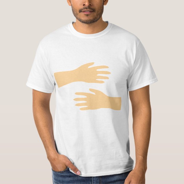 Hugging Hands Free Hugs Squeeze Cuddle Shirt (Front)
