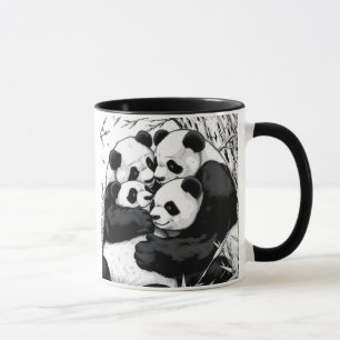 HUGGING PANDAS MUG