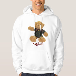Huggles Cute Teddy Bear Girls' Hoodie