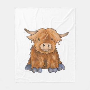 Huggy Harry - Part of my Fluffy Friends Series Cla Fleece Blanket