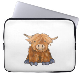 Huggy Harry - Part of my Fluffy Friends Series Cla Laptop Sleeve