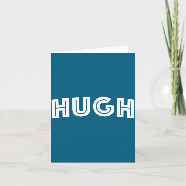 Hugh  card (Front)