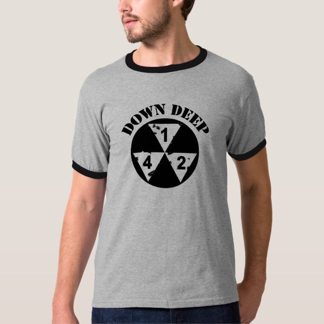 Hugh Howey Down Deep Mechanic Shirt (Front)
