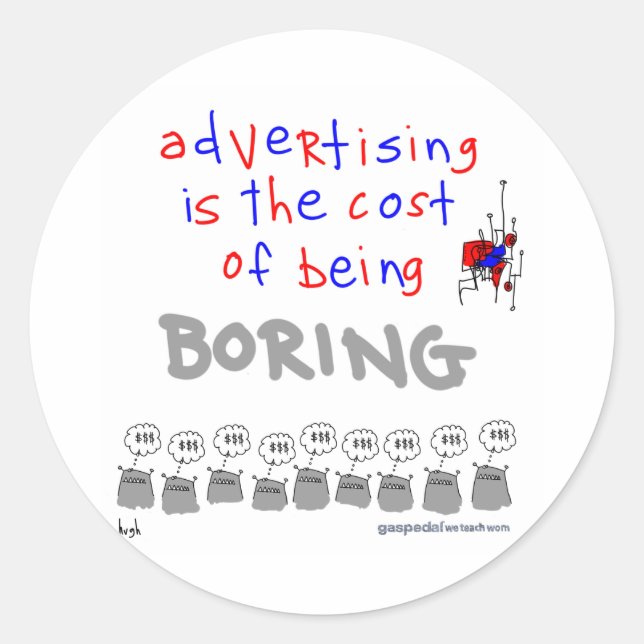 Hugh MacLeod Stickers (Front)