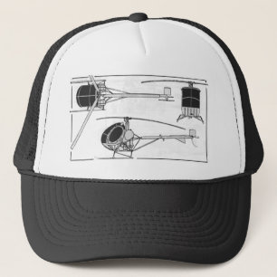 Hughes Cbi 300 Trucker Hat