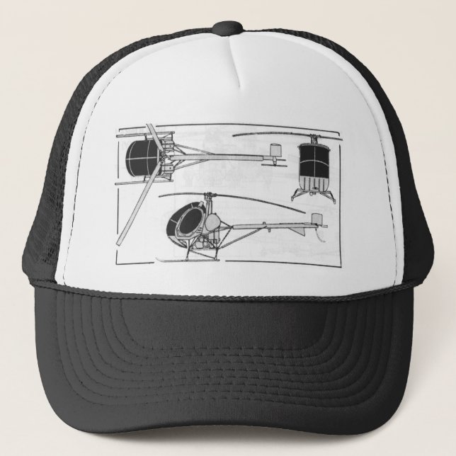 Hughes Cbi 300 Trucker Hat (Front)