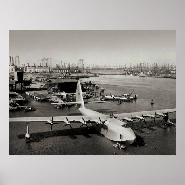 Hughes H4 Spruce Goose 1947 Poster (Front)