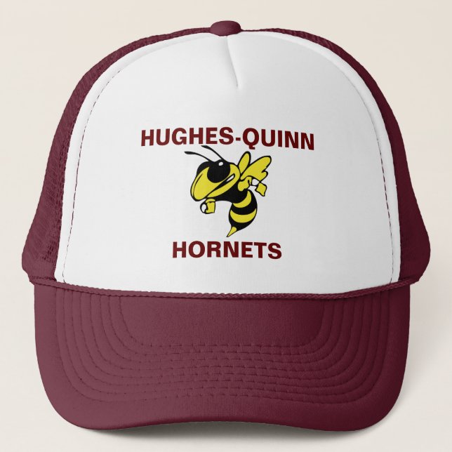 HUGHES-QUINN HORNETS TRUCKER HAT (Front)