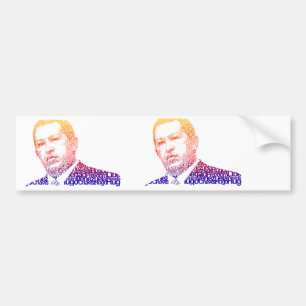 Hugo Chavez - Hugo in Words style Bumper Sticker