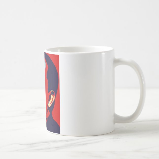 Hugo Chavez - Obama Hope style Coffee Mug (Right)