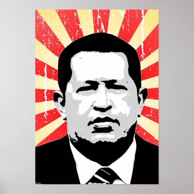 Hugo Chavez Poster (Front)