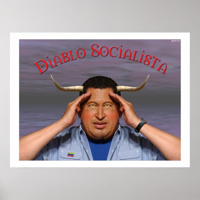Hugo Chavez Poster (Front)