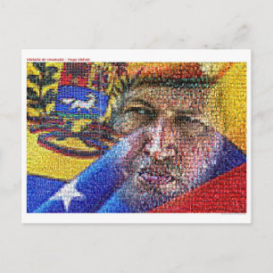 Hugo Chavez – Venezuela. Postcard