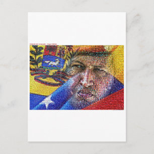 Hugo Chavez – Venezuela. Postcard