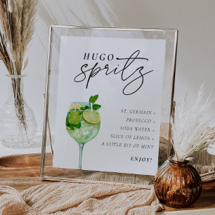 Hugo Spritz Sign Signature Drink Couples Shower