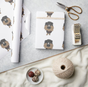 Hugo the sausage dog wrapping paper
