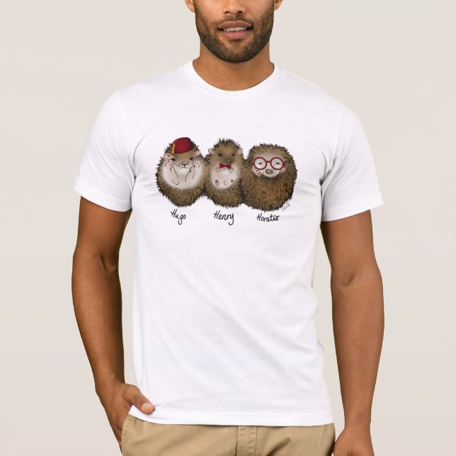 HugoHenry&HoratioTheHedgehogs T-Shirt (Front)