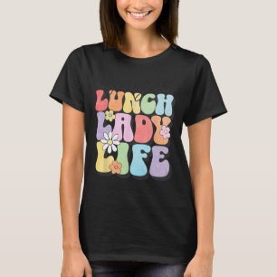 Hugs Amp; High Fives Lunch Lady Vibes School Appre T-Shirt