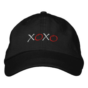 Hugs and Kisses Embroidered Hat