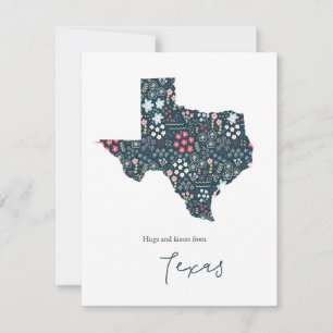 Hugs and Kisses from Texas Holiday Card