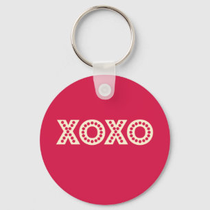 Hugs and Kisses Key Ring