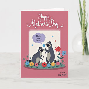 Hugs And Kisses Mothers Day Card