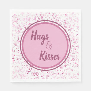 Hugs and Kisses Napkin