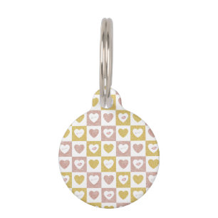 Hugs and kisses pet tag