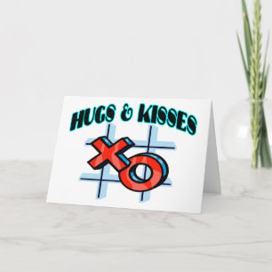 Hugs And Kisses XO Card