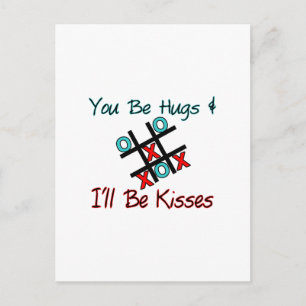 Hugs & Kisses Postcard