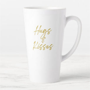 Hugs & Kisses Tall Latte Mug